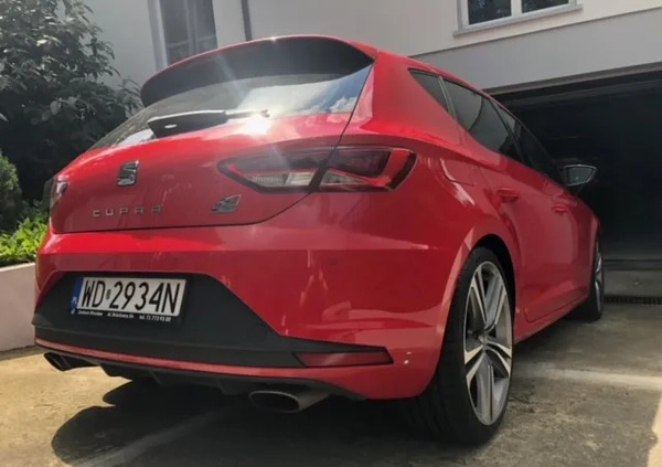 Seat Leon cena 59900 przebieg: 187000, rok produkcji 2014 z Warszawa małe 92